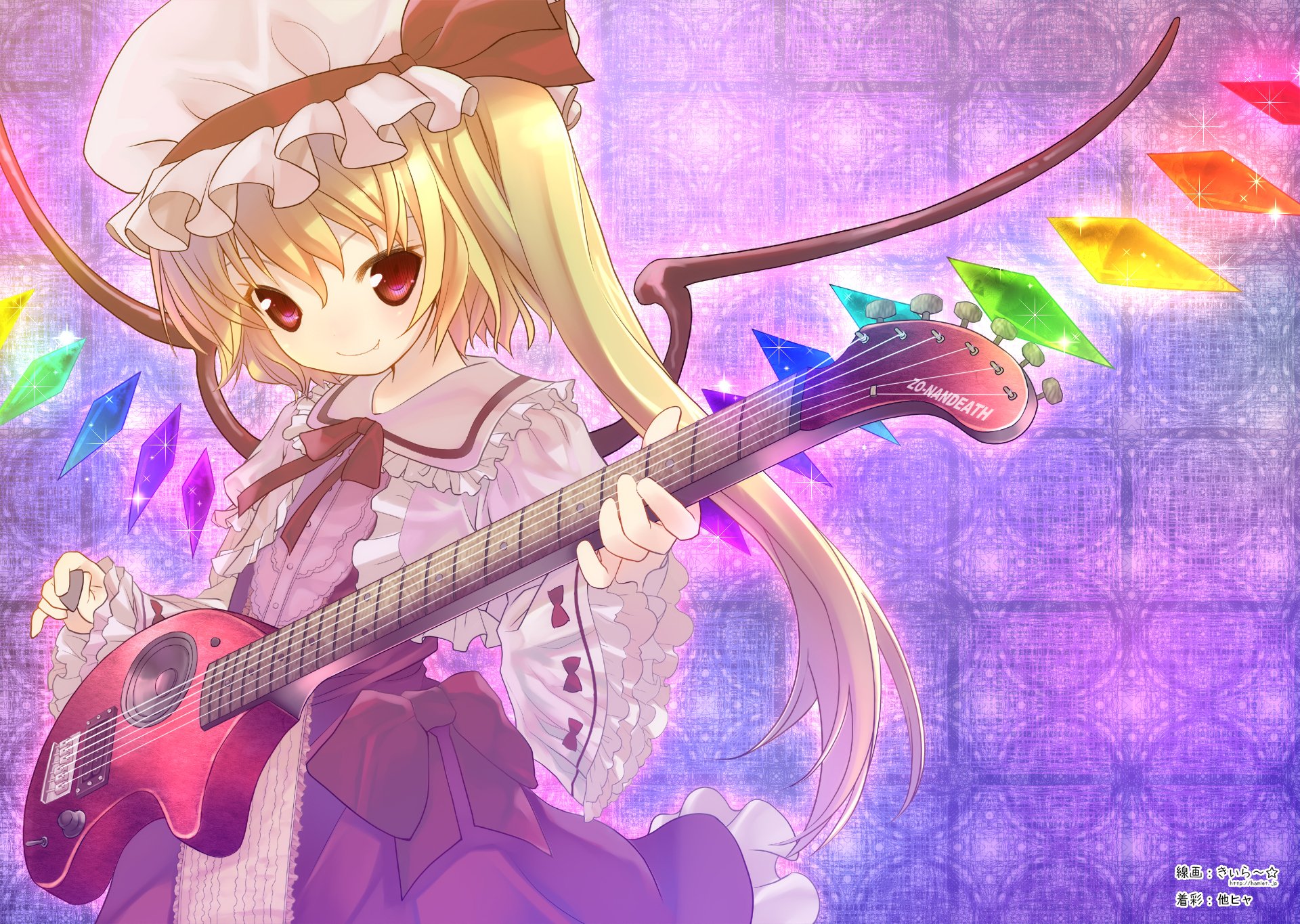 Download Flandre Scarlet Anime Touhou HD Wallpaper