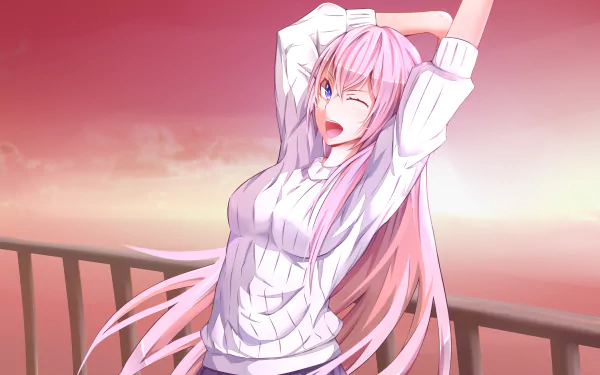 Luka Megurine Anime Vocaloid HD Desktop Wallpaper | Background Image