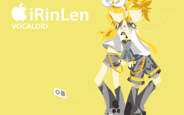 Len Kagamine Rin Kagamine Anime Vocaloid HD Desktop Wallpaper | Background Image