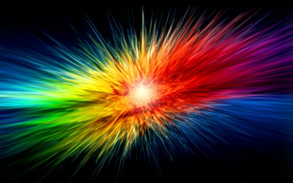 Abstracto Colores Arco iris Colorful Fondo de pantalla HD | Fondo de Escritorio