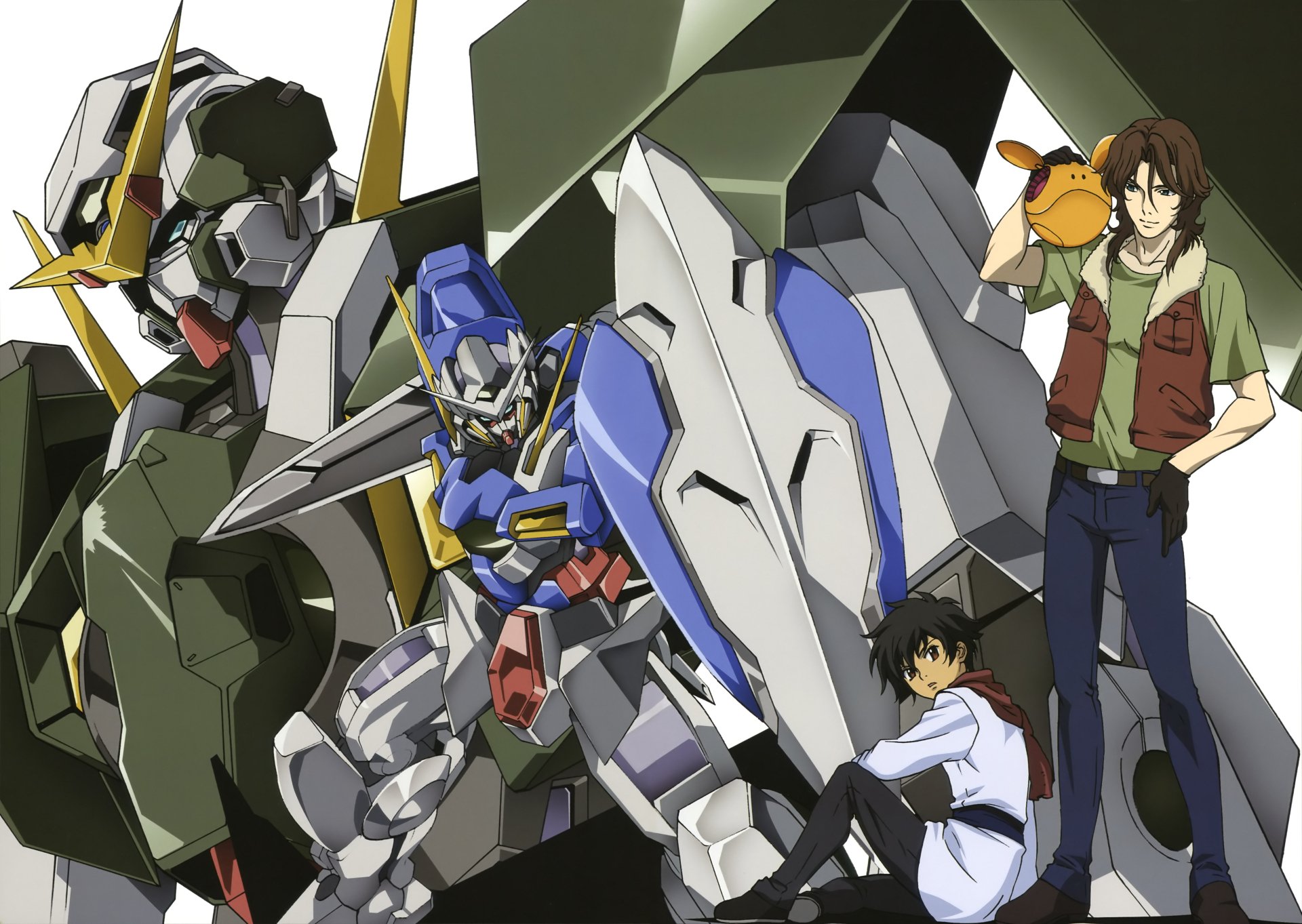 Anime Mobile Suit Gundam 00 4k Ultra HD Wallpaper