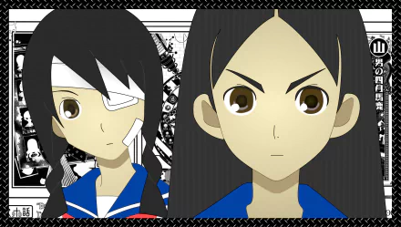 Abiru Kobushi Chiri Kitsu Anime Sayonara Zetsubou-Sensei HD Desktop Wallpaper | Background Image