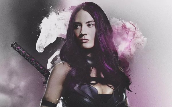 Psylocke (Marvel Comics) Olivia Munn movie X-Men: Apocalypse HD Desktop Wallpaper | Background Image