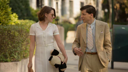 Jesse Eisenberg Kristen Stewart movie Cafe Society HD Desktop Wallpaper | Background Image