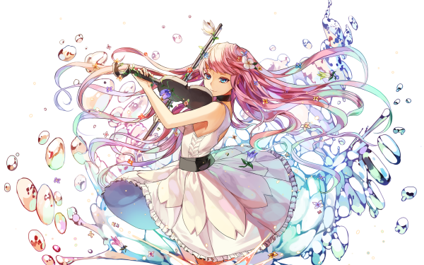 Anime Music Violinist HD Wallpaper | Background Image