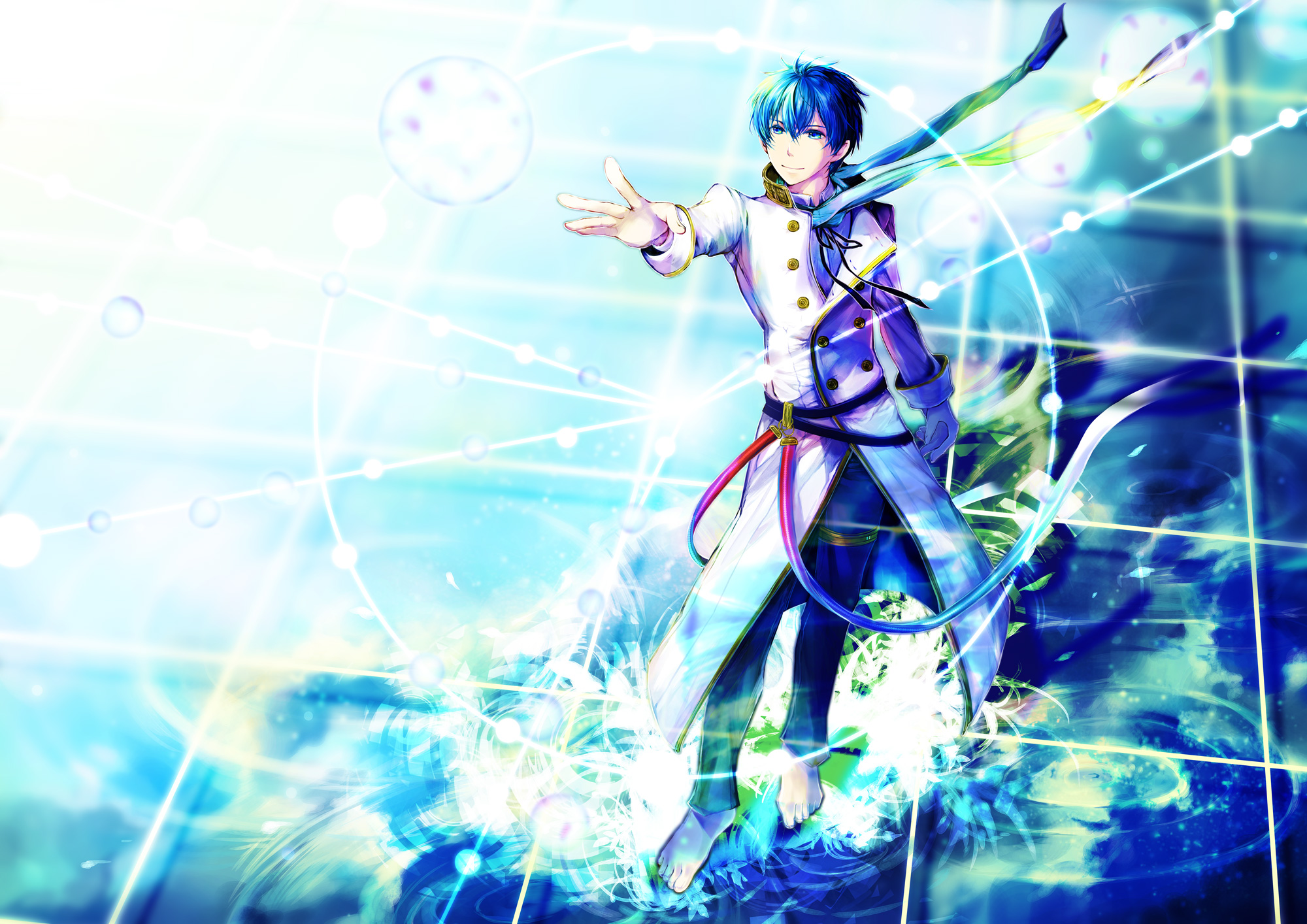 Download Kaito (Vocaloid) Anime Vocaloid HD Wallpaper