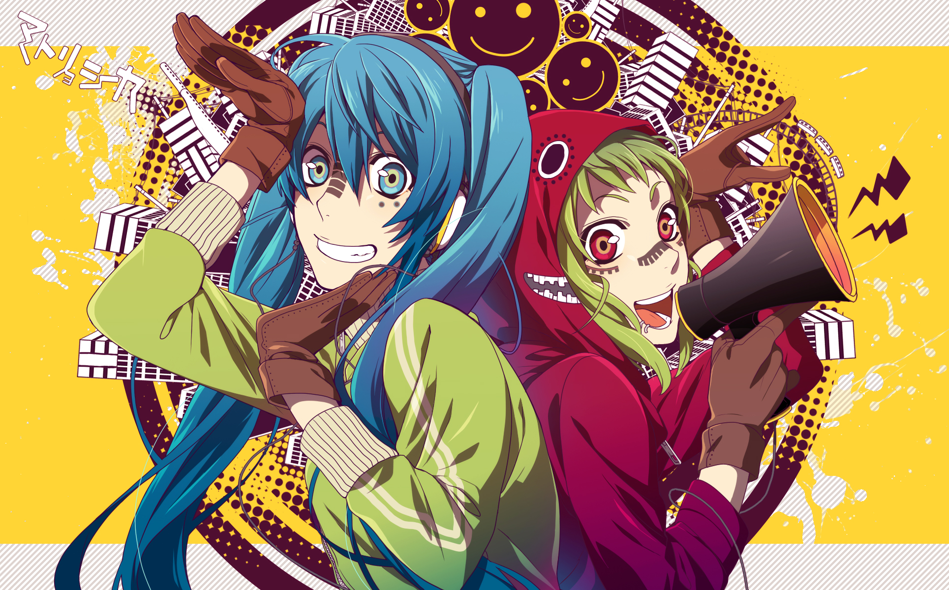 HD wallpaper: anime, anime girls, Makai No Juumin, original characters,  headphones | Wallpaper Flare