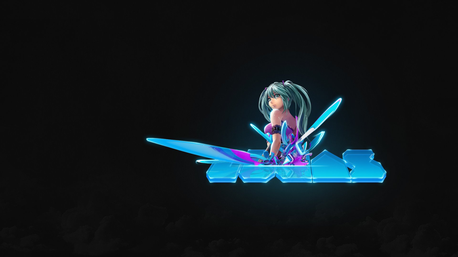 Download Hatsune Miku Anime Vocaloid HD Wallpaper