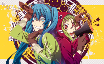 Matryoshka (Vocaloid) GUMI (Vocaloid) Hatsune Miku Anime Vocaloid HD Desktop Wallpaper | Background Image