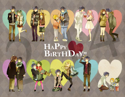 Lily (Vocaloid) GUMI (Vocaloid) Kamui Gakupo Meiko (Vocaloid) Luka Megurine Len Kagamine Rin Kagamine Kaito (Vocaloid) Hatsune Miku Anime Vocaloid HD Desktop Wallpaper | Background Image