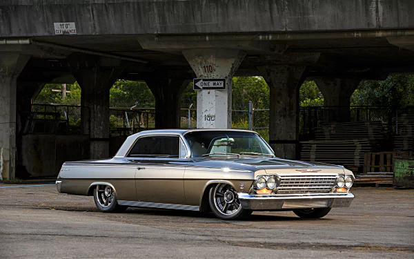 muscle car hot rod vehicle Chevrolet Impala HD Desktop Wallpaper | Background Image