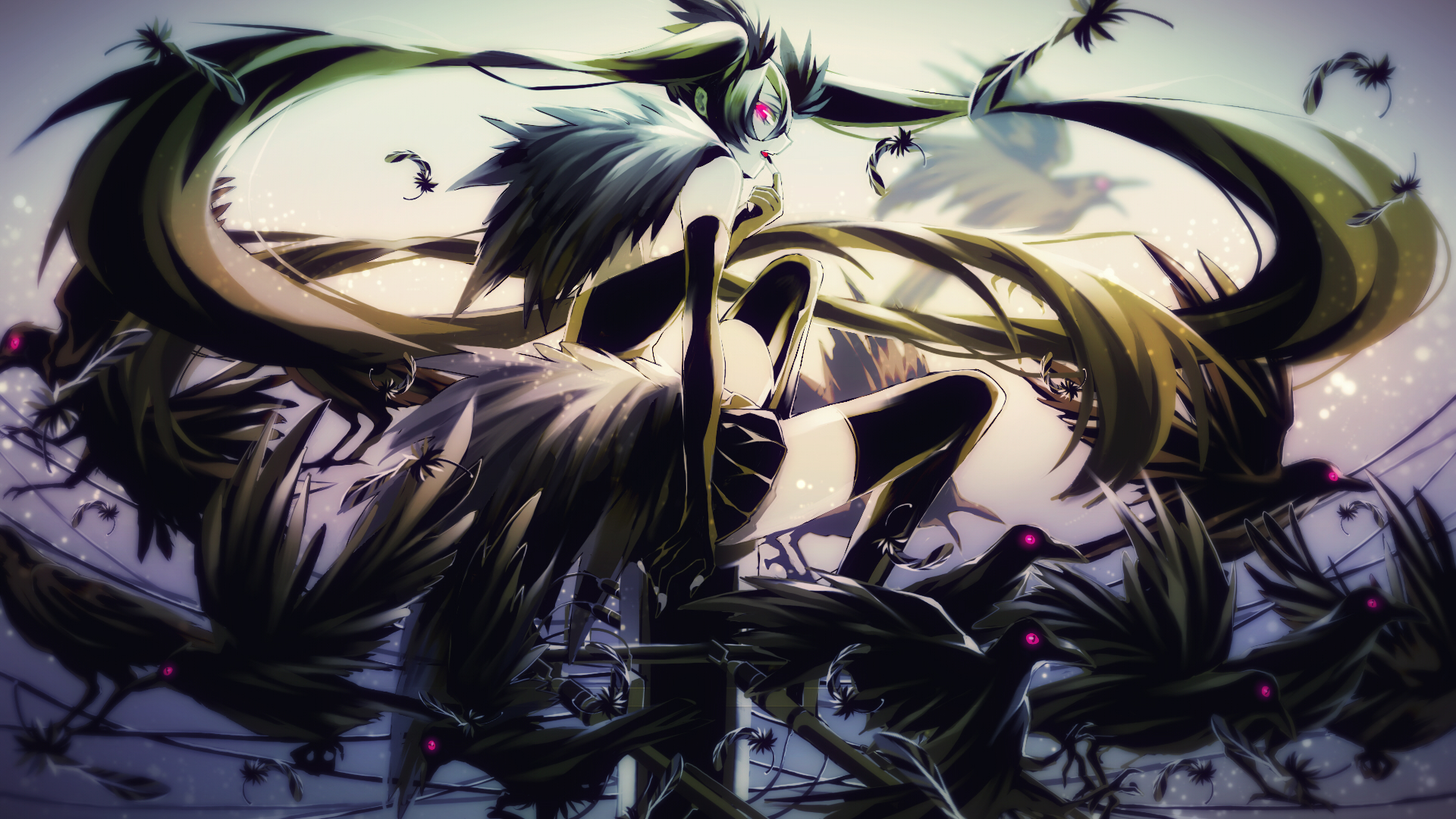 Download Hatsune Miku Anime Vocaloid HD Wallpaper