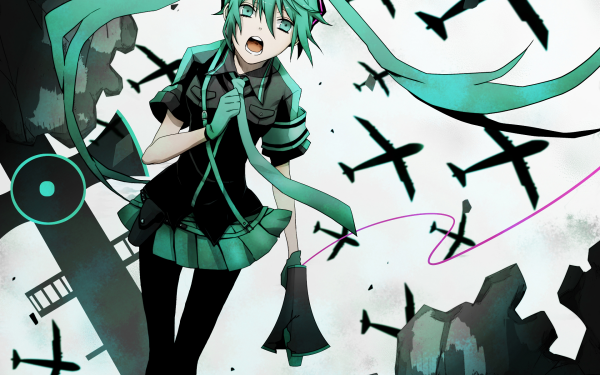 Anime Vocaloid Hatsune Miku HD Wallpaper | Background Image