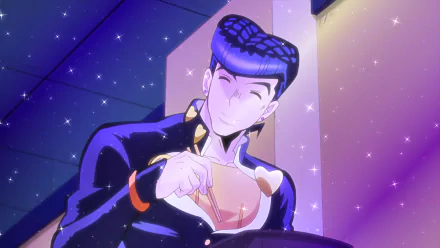 Josuke Higashikata Anime Jojo's Bizarre Adventure HD Desktop Wallpaper | Background Image