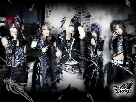 glam rock oriental asian hard rock JRock gothic visual kei music ROYZ HD Desktop Wallpaper | Background Image