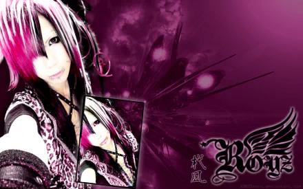 glam rock oriental asian hard rock JRock gothic visual kei music ROYZ HD Desktop Wallpaper | Background Image