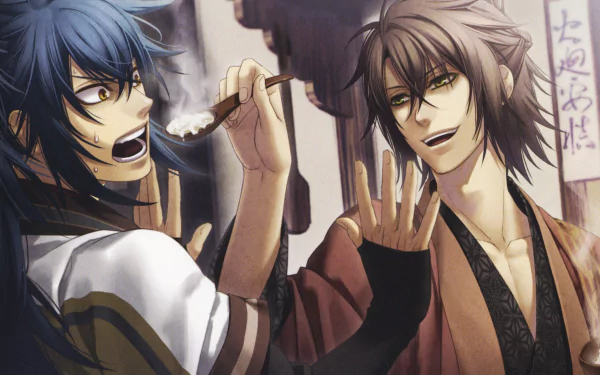 Otome Game ryunosuke ibuki Okita Souji Anime Hakuouki Shinsengumi Kitan HD Desktop Wallpaper | Background Image
