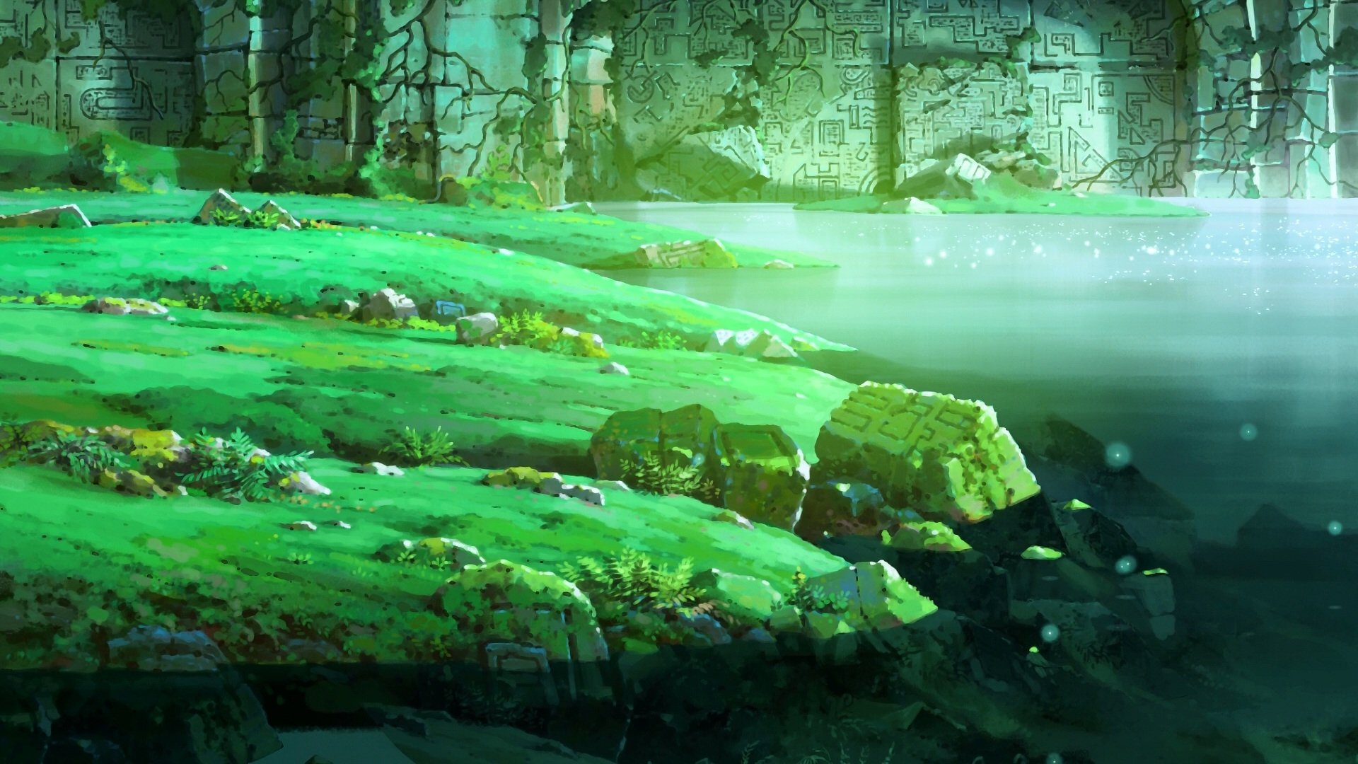 Download Anime Children Who Chase Lost Voices HD Wallpaper