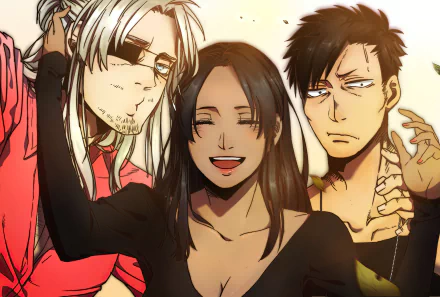 Alex Benedetto Worick Arcangelo Nicolas Brown Anime Gangsta. HD Desktop Wallpaper | Background Image