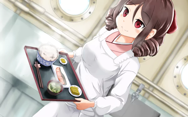 Harukaze (Kancolle) Anime Kantai Collection HD Desktop Wallpaper | Background Image