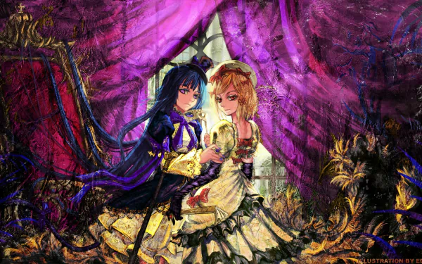 Lambdadelta (Umineko no Naku Koro ni) Frederica Bernkastel Anime Umineko: When They Cry HD Desktop Wallpaper | Background Image