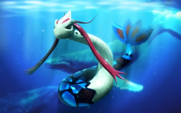 Milotic (Pokémon) video game Pokemon HD Desktop Wallpaper | Background Image