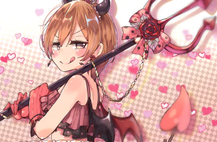 Rin Hoshizora Anime Love Live! HD Desktop Wallpaper | Background Image