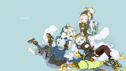 video game Genjuu Keiyaku Cryptract HD Desktop Wallpaper | Background Image