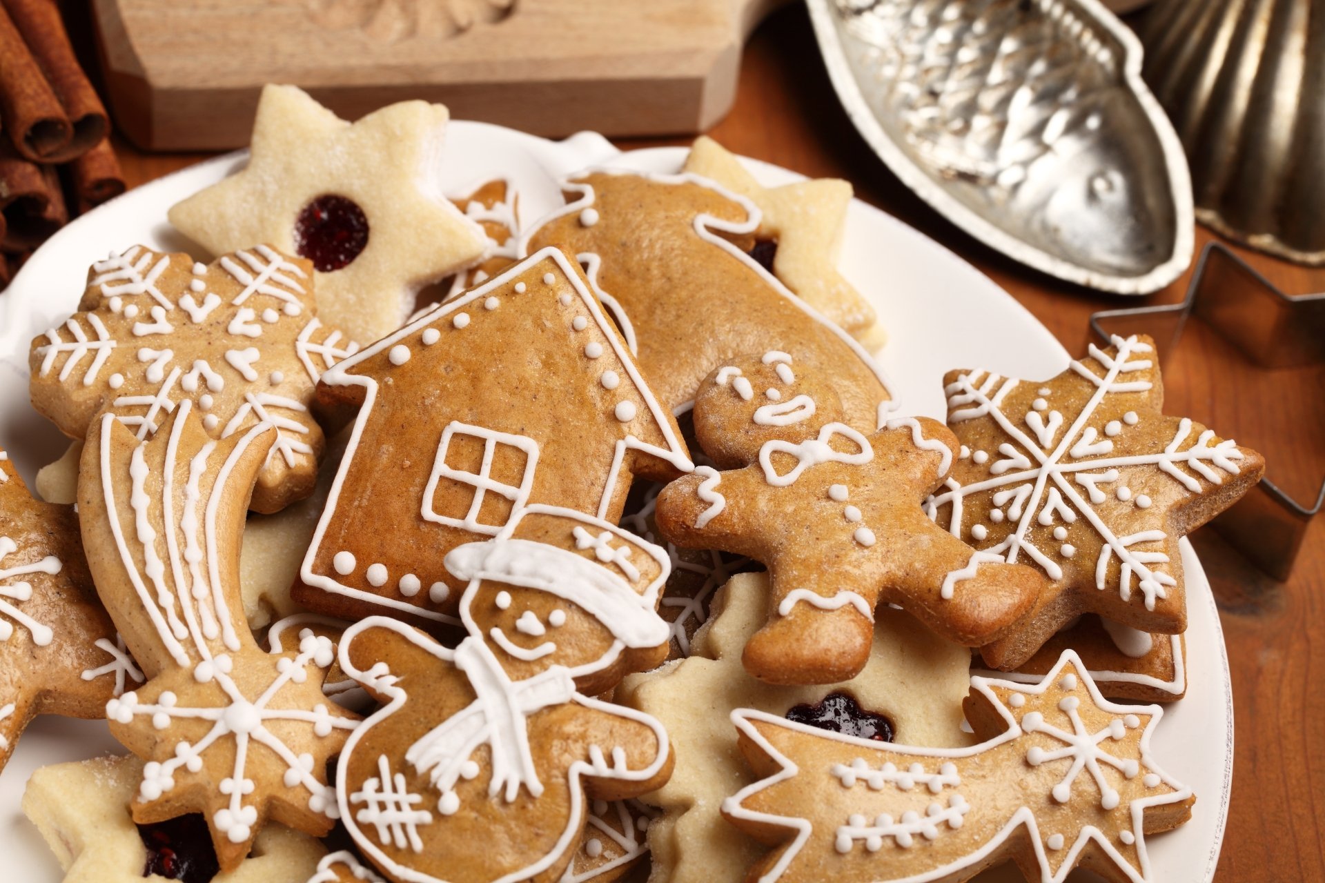 Download Christmas Food Cookie 4k Ultra HD Wallpaper