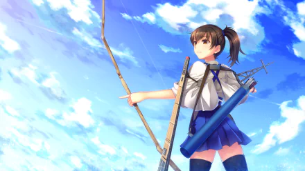 Kaga (Kancolle) Anime Kantai Collection HD Desktop Wallpaper | Background Image