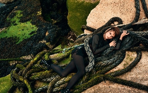 Celebrity Alicia Vikander Rope Actress Swedish Brunette HD Wallpaper | Background Image