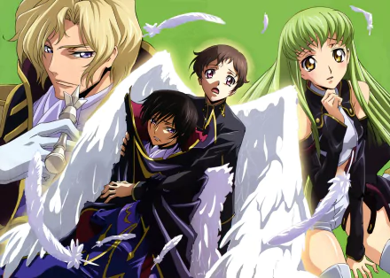 Schneizel El Britannia Suzaku Kururugi Lelouch Lamperouge C.C. (Code Geass) Anime Code Geass HD Desktop Wallpaper | Background Image