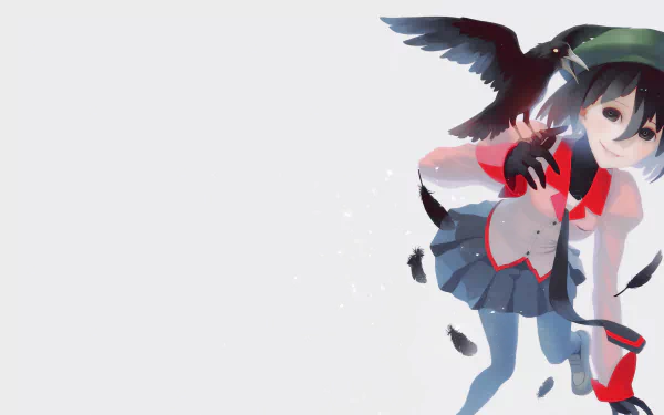 Owarimonogatari Ougi Oshino Anime Monogatari (Series) HD Desktop Wallpaper | Background Image