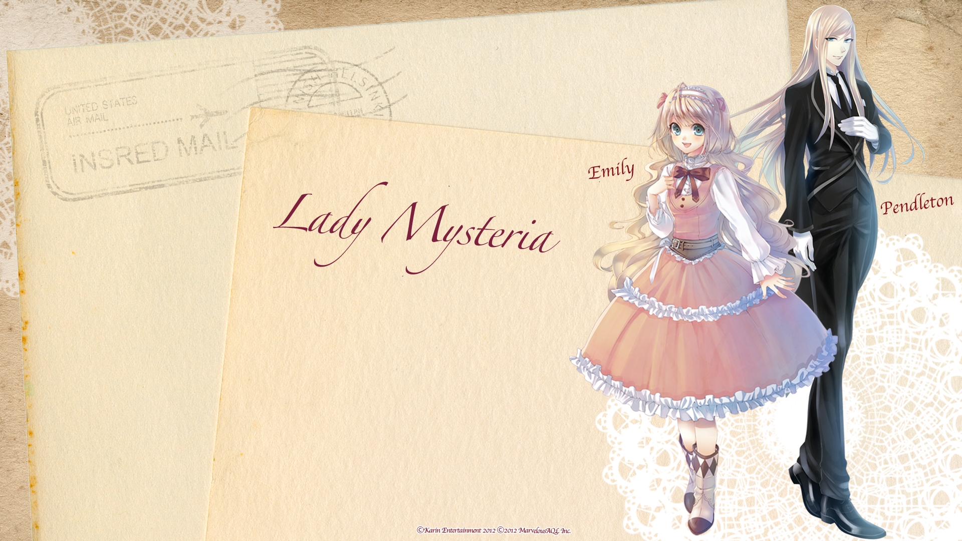 Anime Eikoku Tantei Mysteria HD Wallpaper