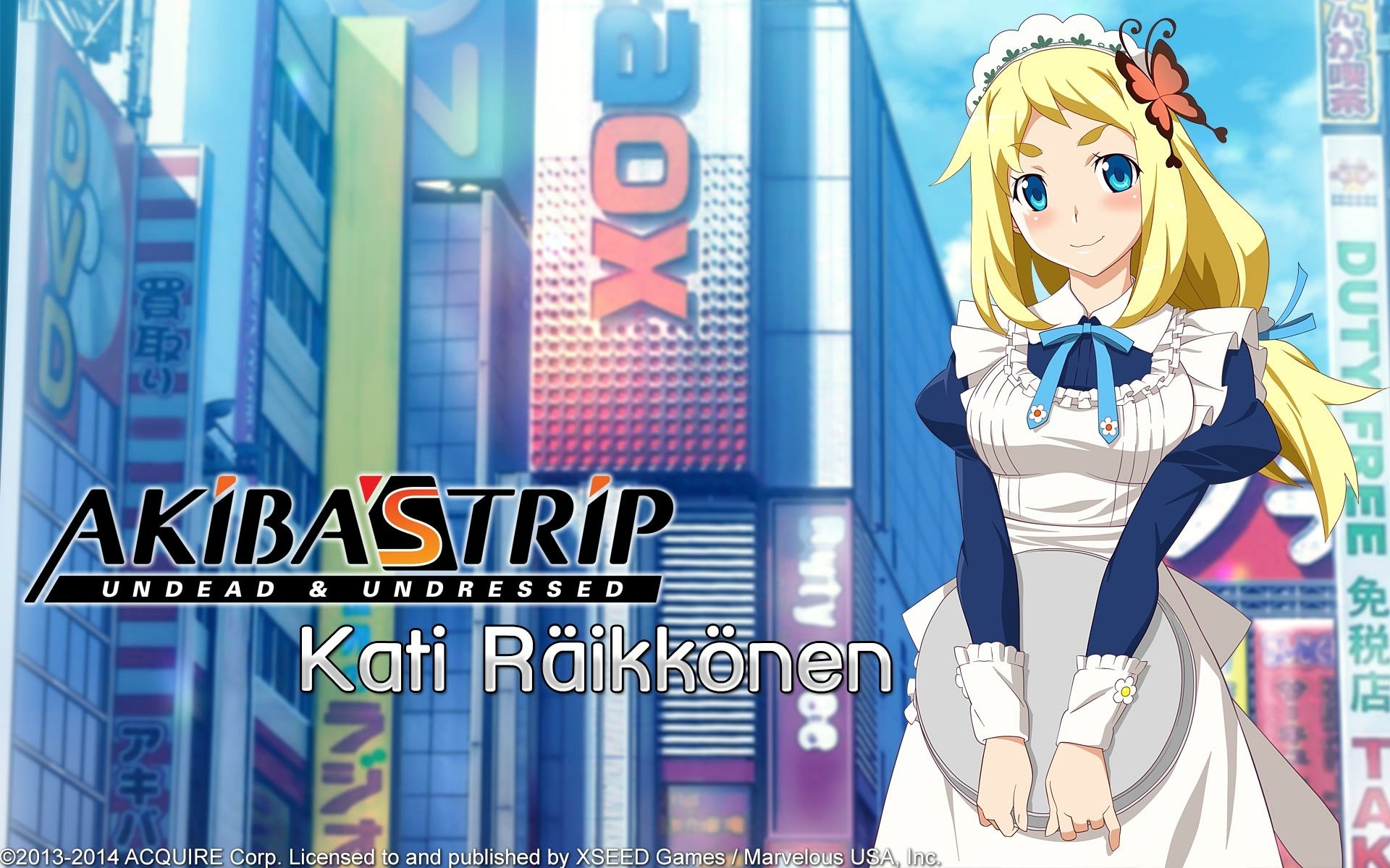 Download Anime Akiba's Trip HD Wallpaper