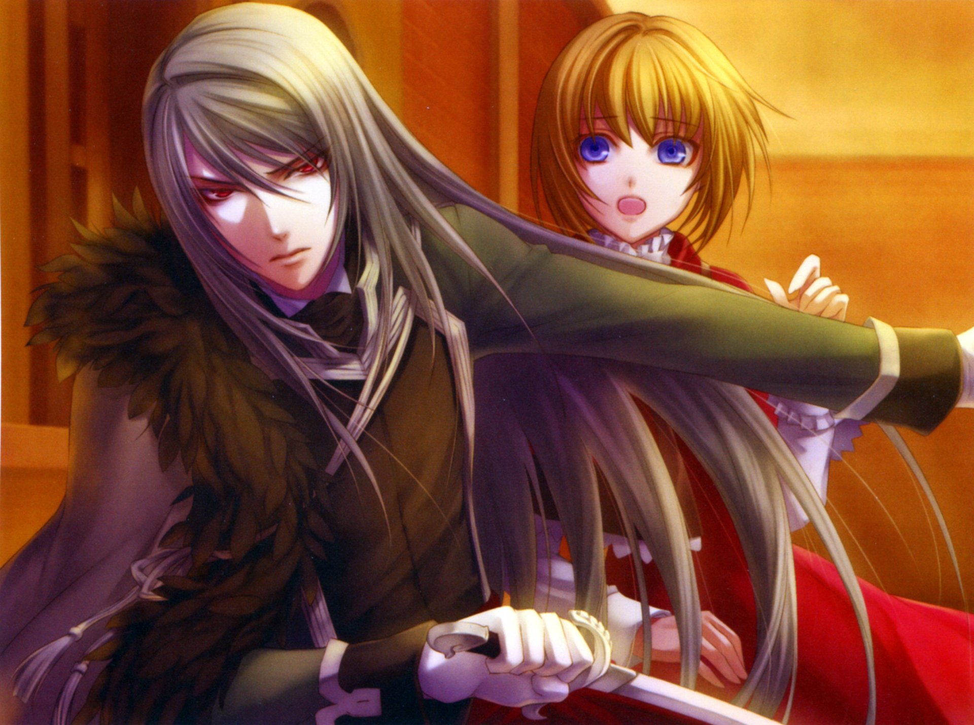 Download Ignis (Will O' Wisp) Hanna Ellington Anime Will O' Wisp HD Wallpaper by Usuba Kagerou