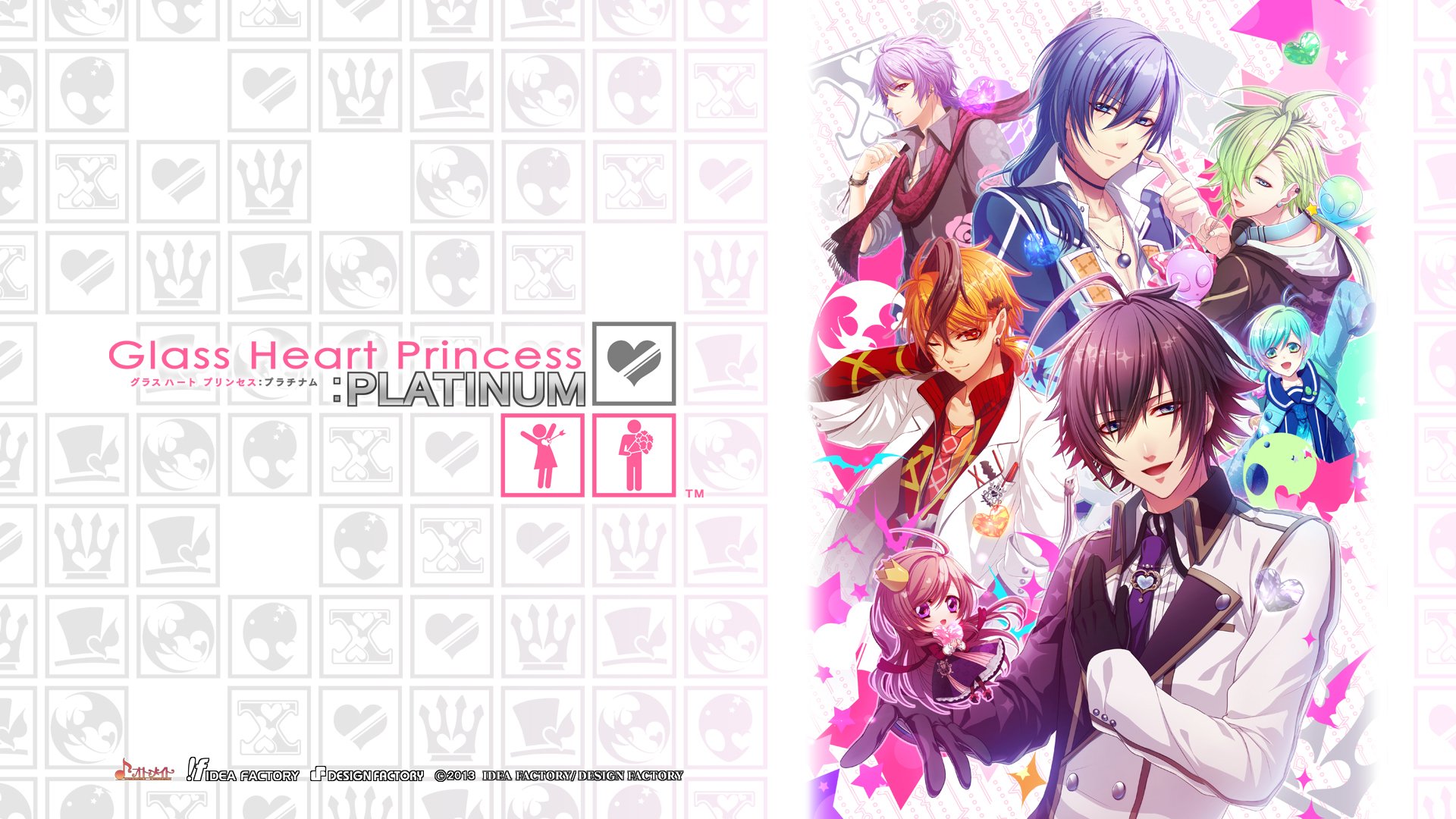 Download Masaki Shinnosuke Karasuma Yukito Hoshino Konata Hoshino Kanata Doumyouji Gai Asahina Tenma Anime Glass Heart Princess HD Wallpaper by Kinami Yuki