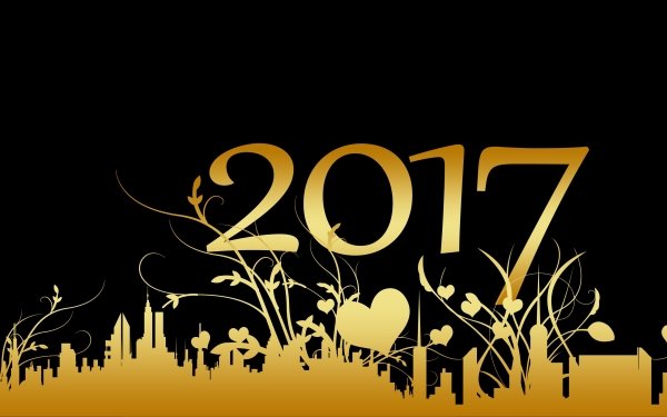 Holiday New Year 2017 New Year HD Wallpaper | Background Image
