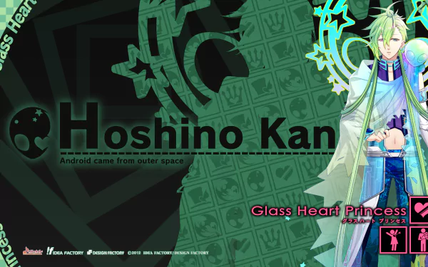 Hoshino Kanata Anime Glass Heart Princess HD Desktop Wallpaper | Background Image