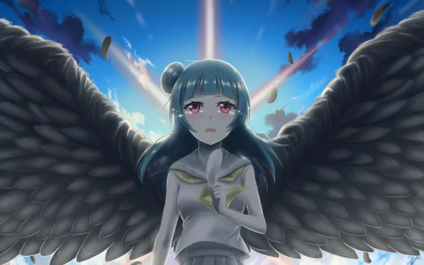Yoshiko Tsushima Anime Love Live! Sunshine!! HD Desktop Wallpaper | Background Image