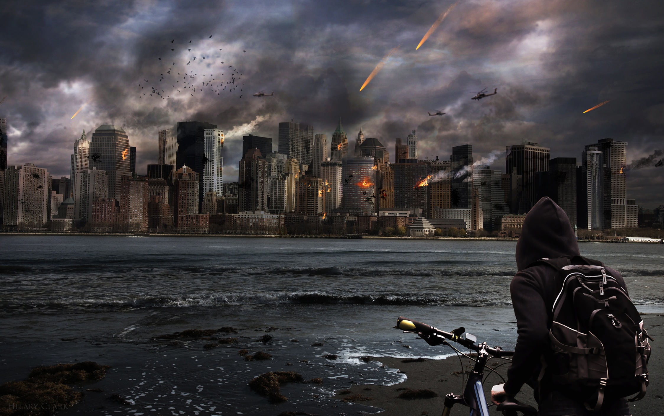 Sci Fi Apocalyptic HD Wallpaper | Background Image