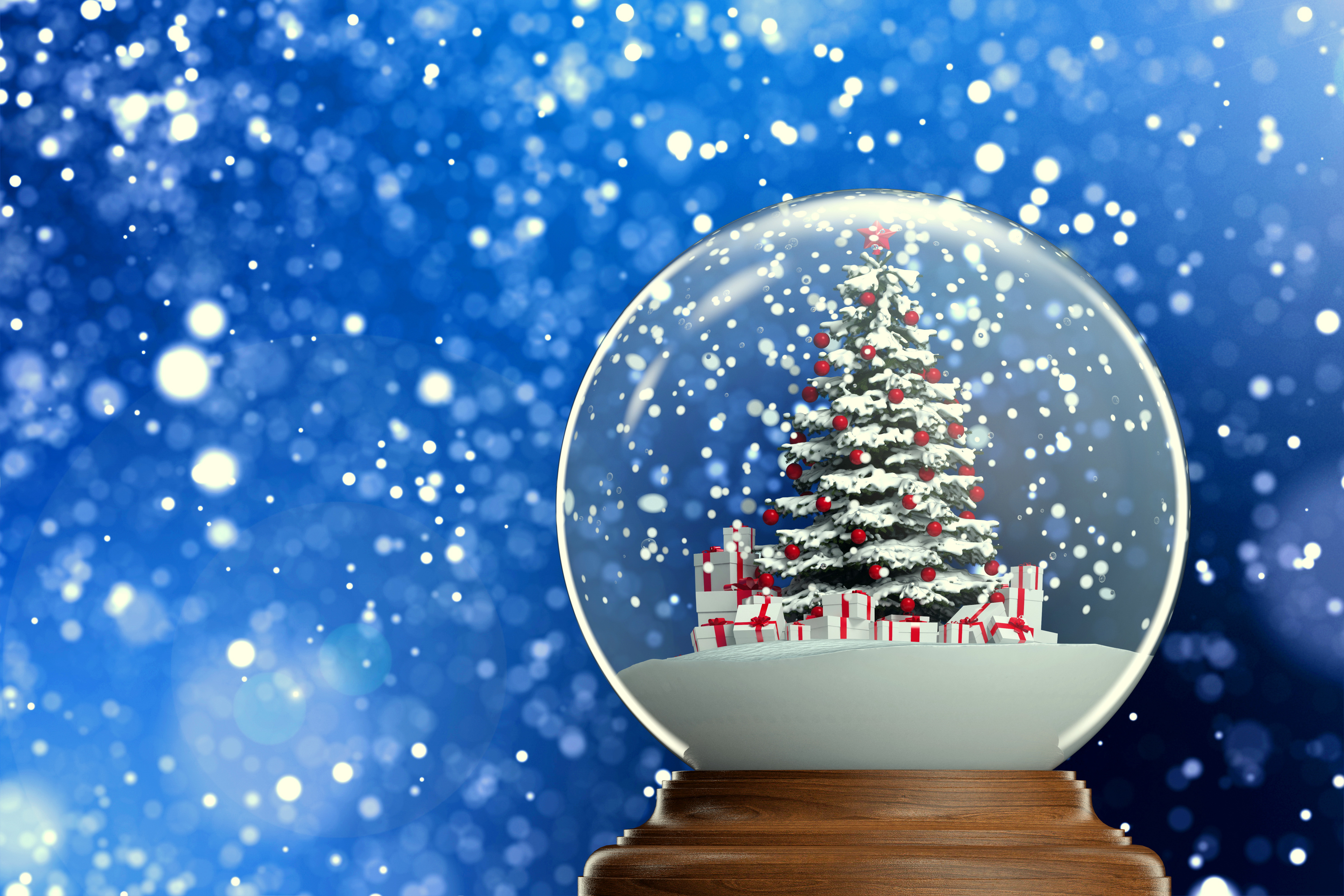 Snow Globe 4k Ultra HD Wallpaper | Background Image | 6000x4000