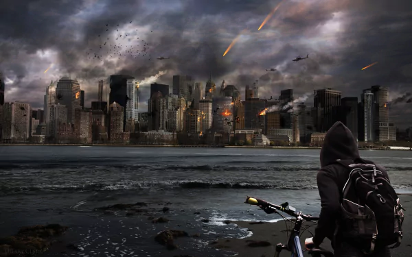 Sci Fi apocalyptic HD Desktop Wallpaper | Background Image