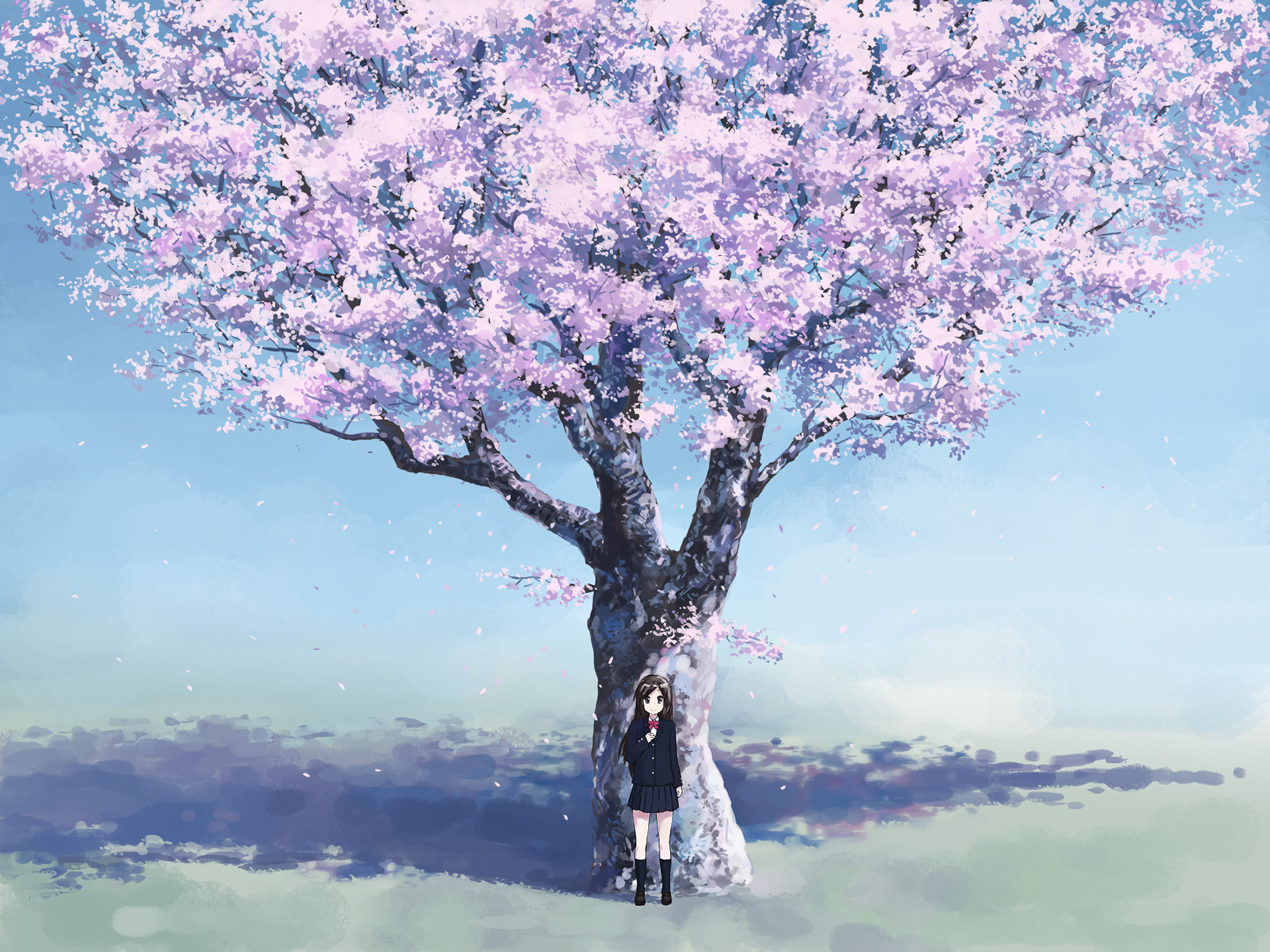 Anime Tree HD Wallpaper | Background Image