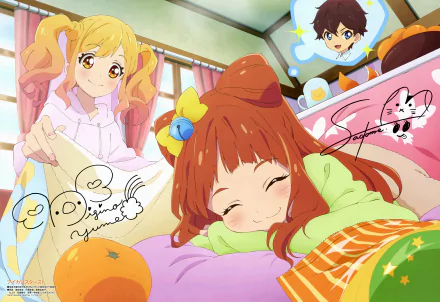 Anime Aikatsu Stars! HD Desktop Wallpaper | Background Image