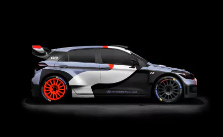 race car Hyundai i20 WRC Concept vehicle Hyundai i20 HD Desktop Wallpaper | Background Image