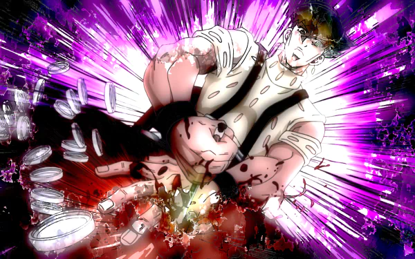 Rohan Kishibe Anime Jojo's Bizarre Adventure HD Desktop Wallpaper | Background Image