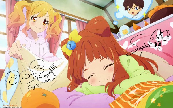 Anime Aikatsu Stars! HD Wallpaper | Background Image