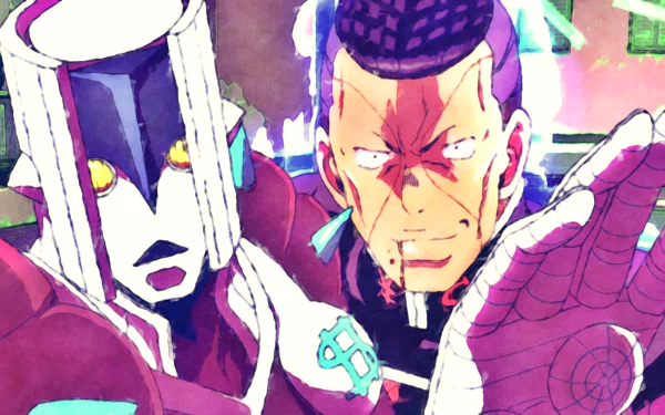 The Hand (Jojo's Bizarre Adventure) Okuyasu Nijimura Anime Jojo's Bizarre Adventure HD Desktop Wallpaper | Background Image
