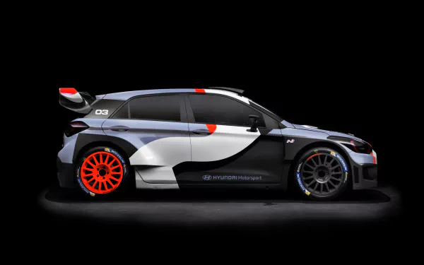 race car Hyundai i20 WRC Concept vehicle Hyundai i20 HD Desktop Wallpaper | Background Image